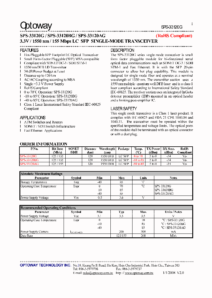 SPS-33120G08_4863880.PDF Datasheet