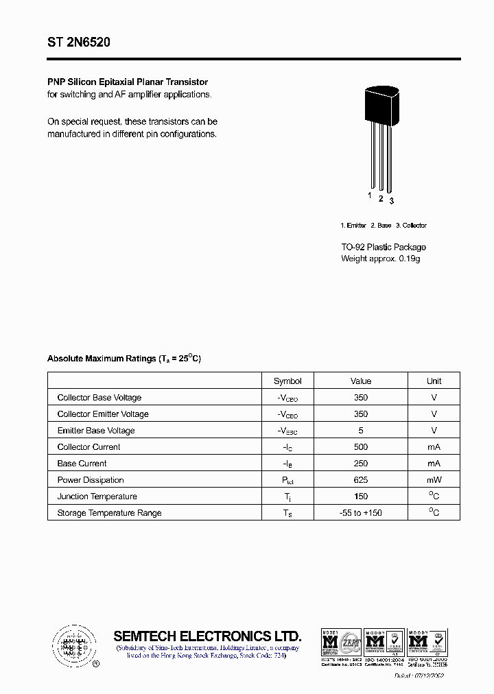 ST2N6520_4603678.PDF Datasheet