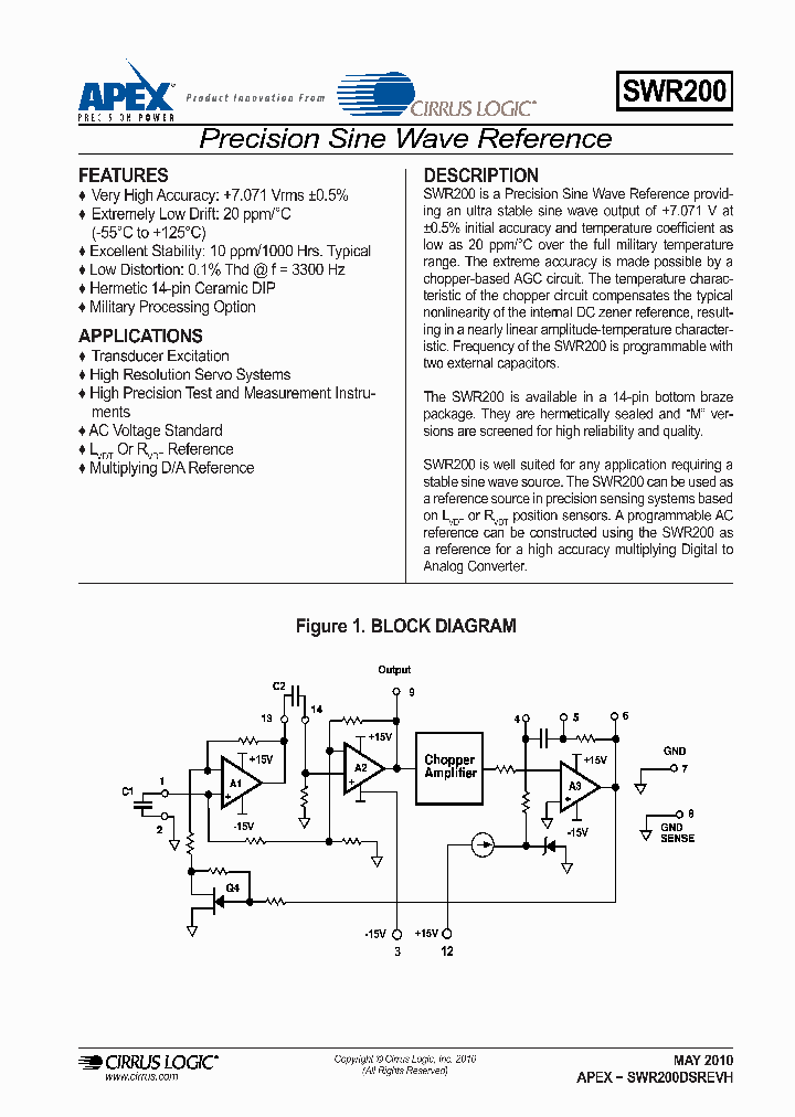 SWR20010_4811973.PDF Datasheet