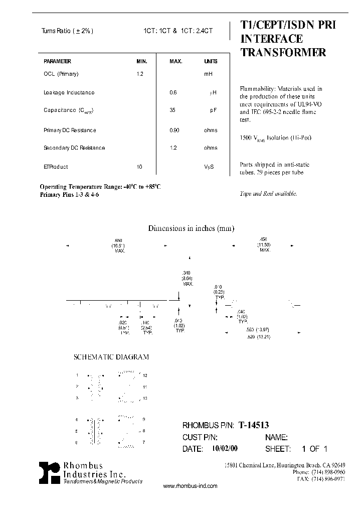 T-14513_4493680.PDF Datasheet