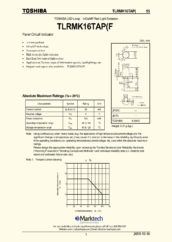 TLRMK16TAPTRK53_4714689.PDF Datasheet