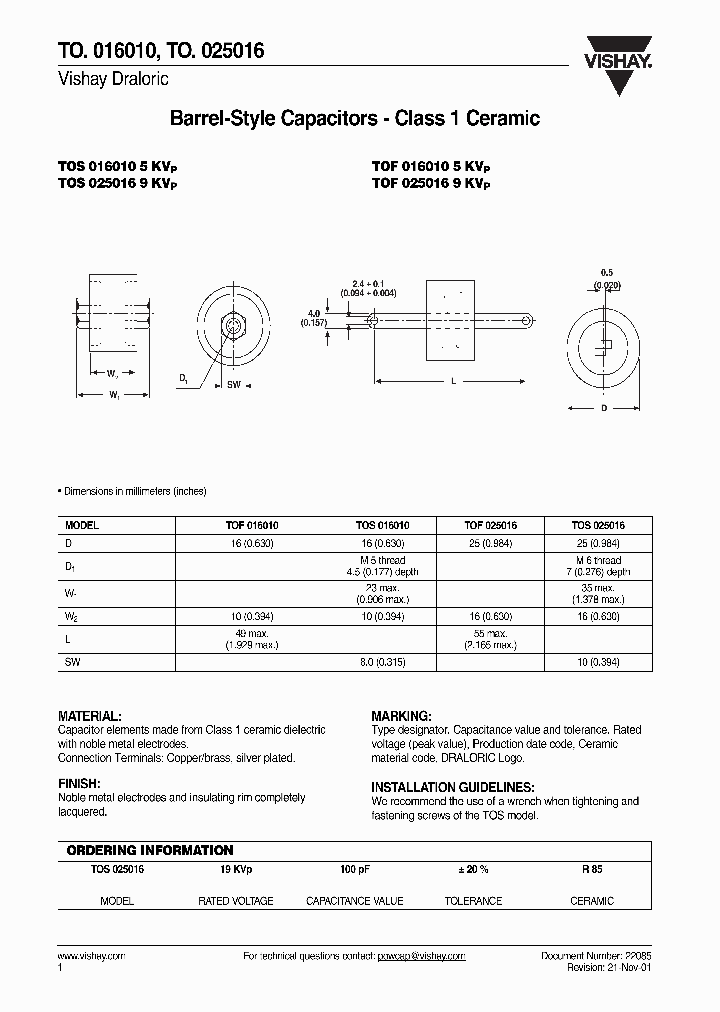 TOF016010_4314203.PDF Datasheet