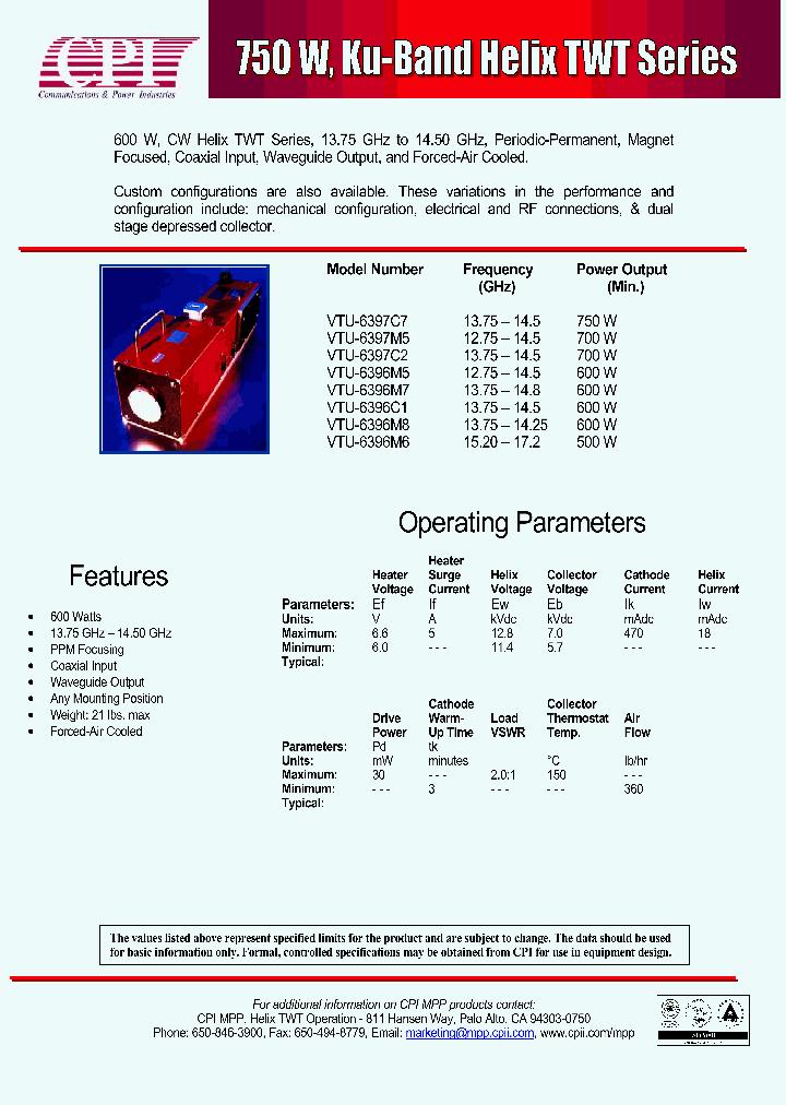 VTU-6396C1_4403522.PDF Datasheet