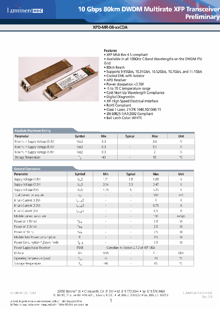 XPD-MR-08-46CDA_4464550.PDF Datasheet