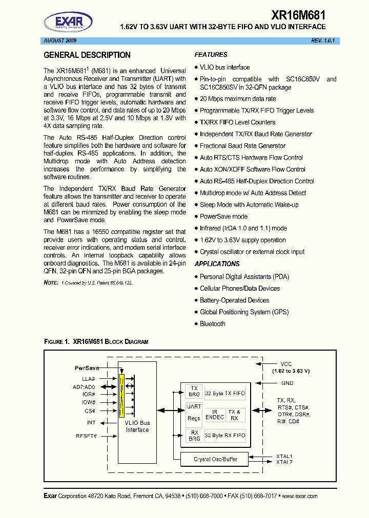 XR16M681IL32_4817427.PDF Datasheet