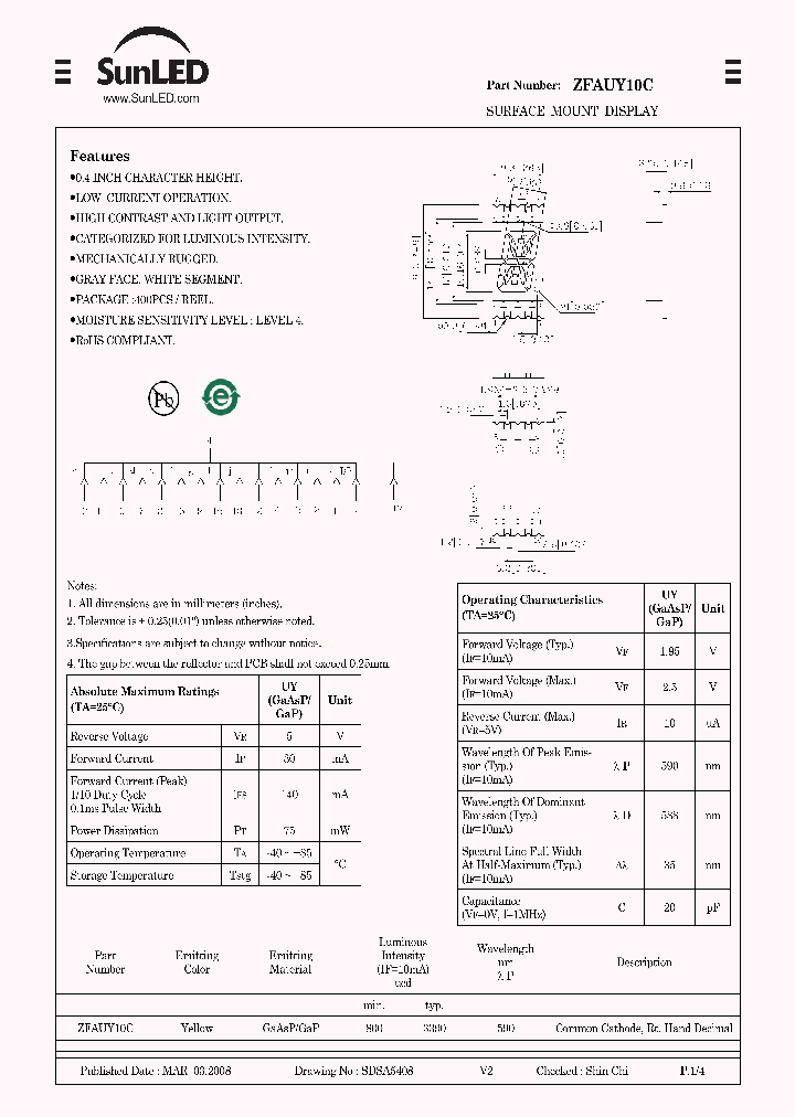 ZFAUY10C_4501977.PDF Datasheet