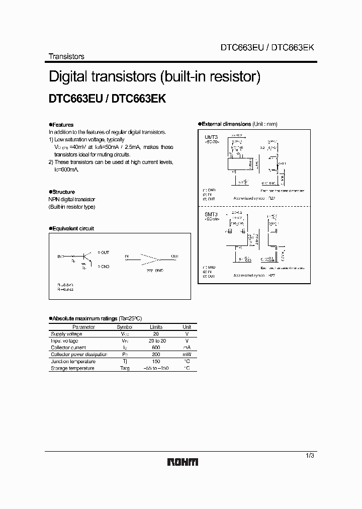 DTC663EU_979415.PDF Datasheet