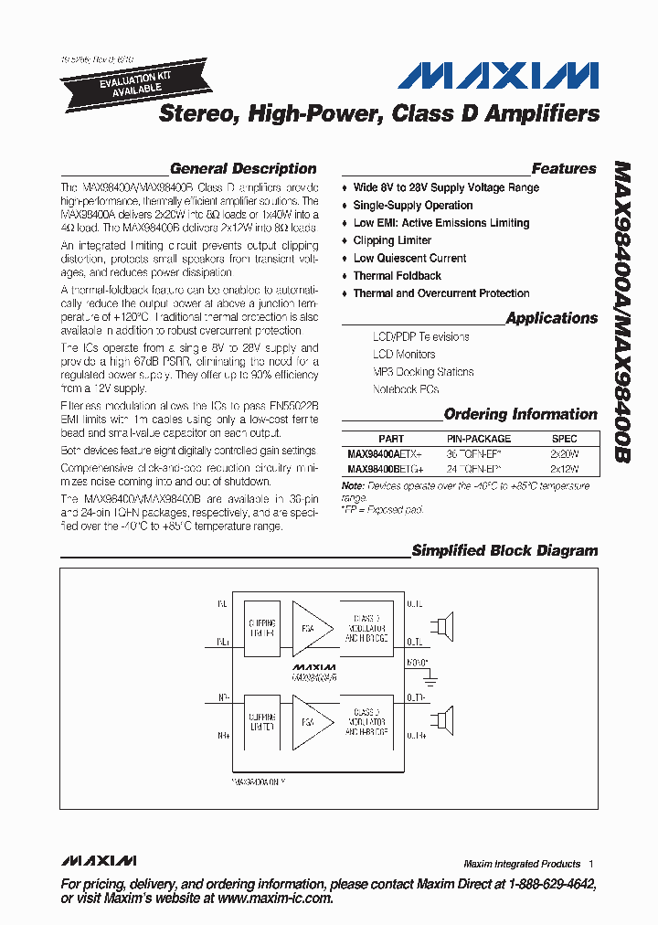 MAX98400A_4948281.PDF Datasheet