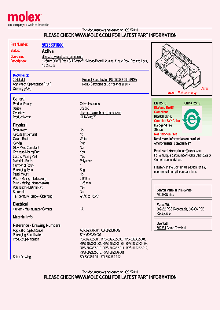 5023801000_5003818.PDF Datasheet