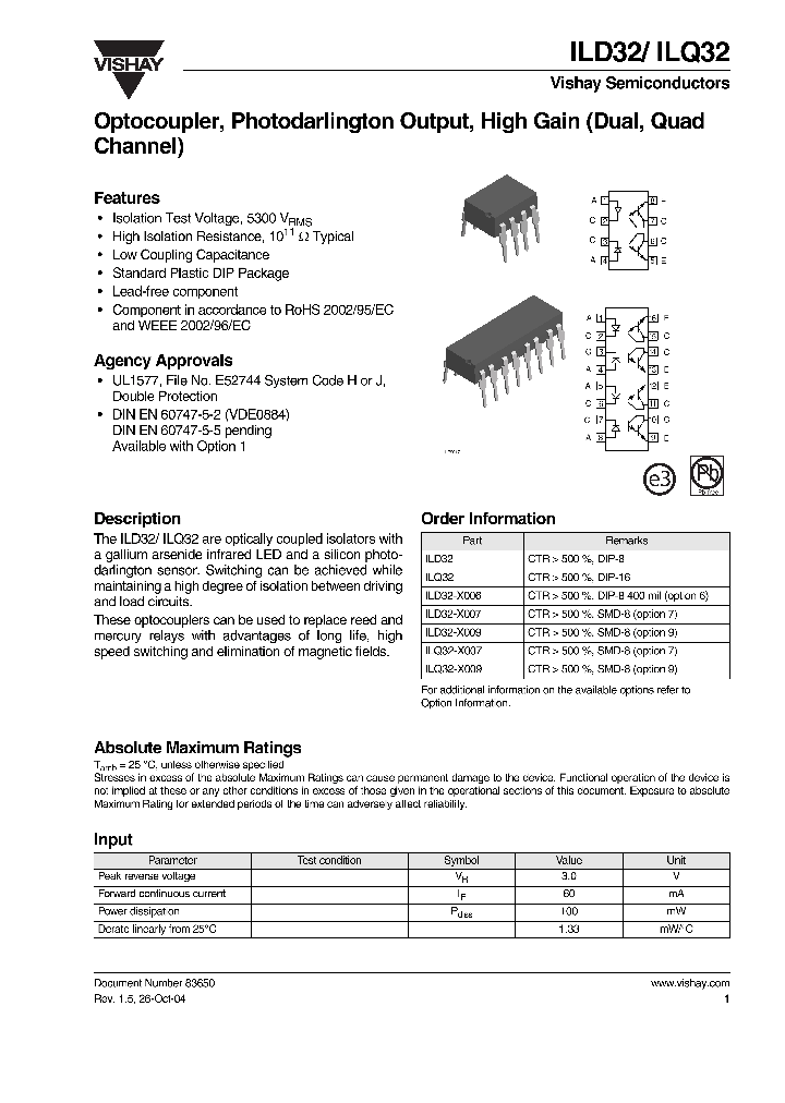 ILQ32-X007_5020751.PDF Datasheet