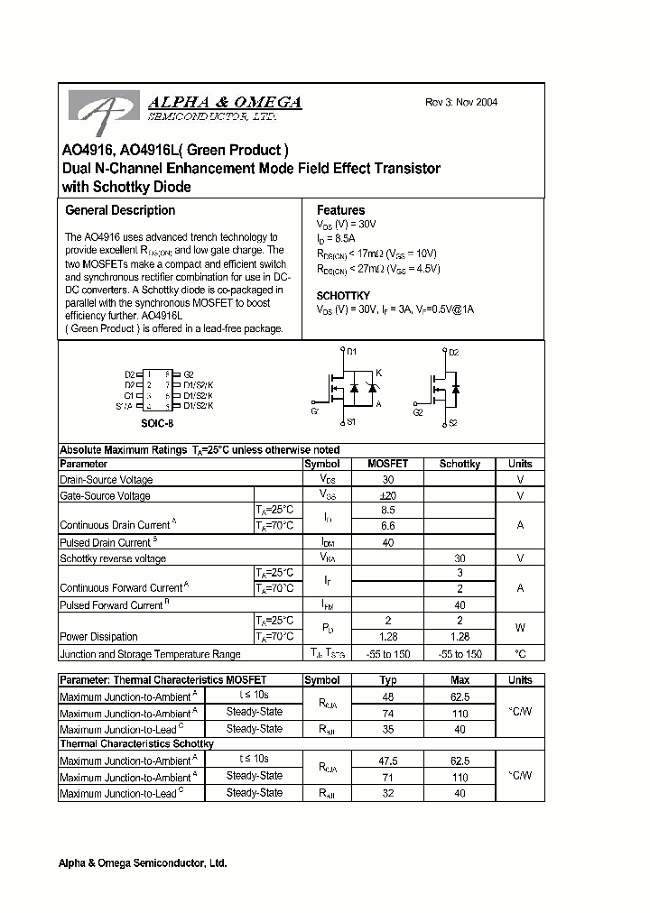 AO4916_5037386.PDF Datasheet