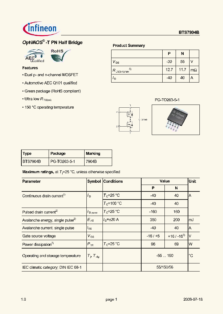 BTS7904B_5039238.PDF Datasheet