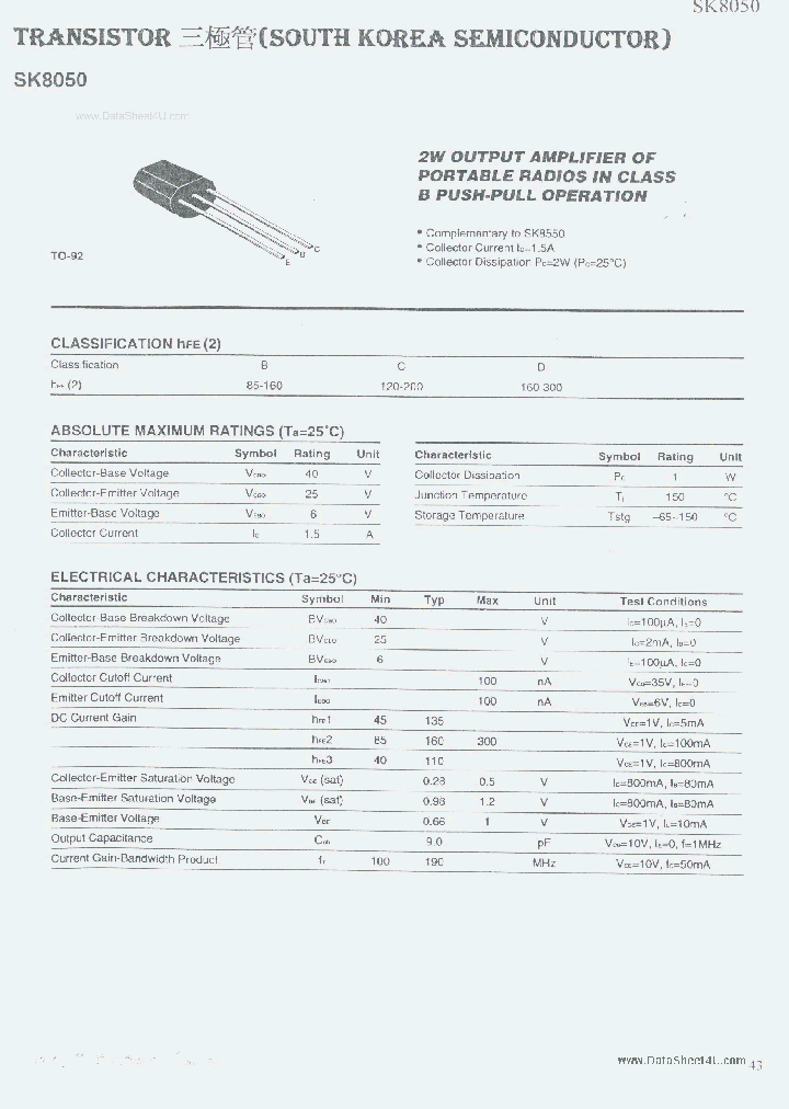 SK8050_43092.PDF Datasheet