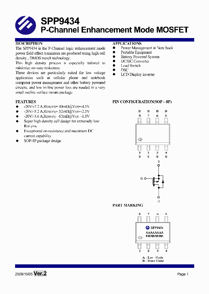 SPP9434S8RGB_101940.PDF Datasheet