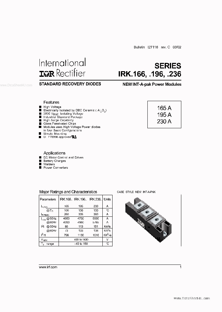 IRKC196_138416.PDF Datasheet