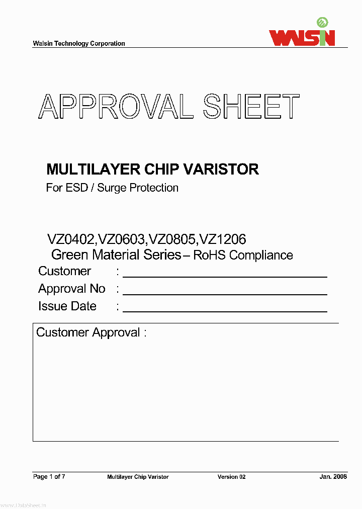 VZ0402_154505.PDF Datasheet