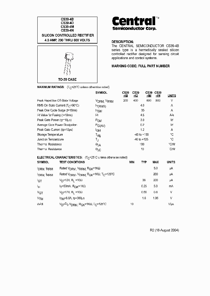 CS39-4M_168973.PDF Datasheet