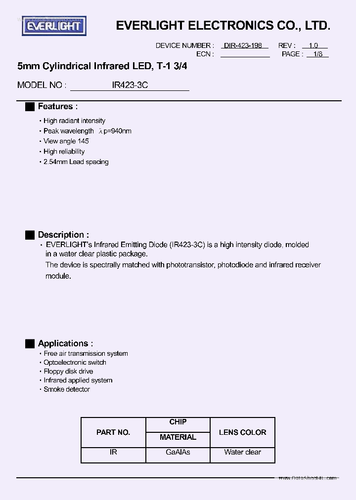 IR423-3C_166119.PDF Datasheet