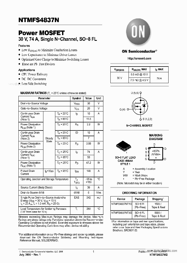 NTMFS4837N_176035.PDF Datasheet