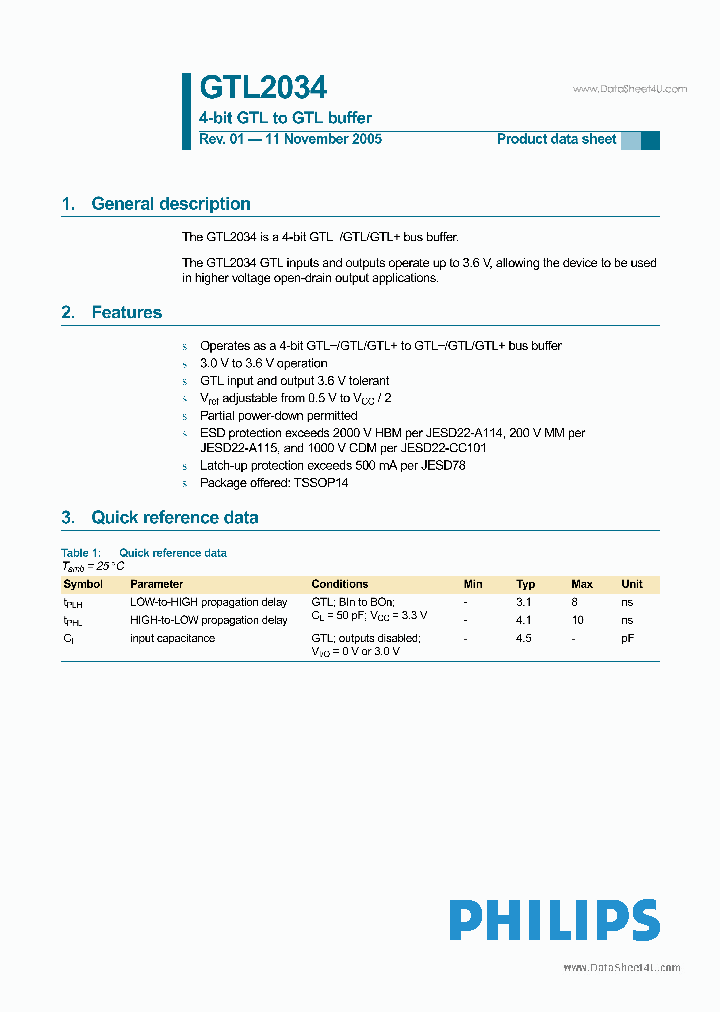 GTL2034_180164.PDF Datasheet