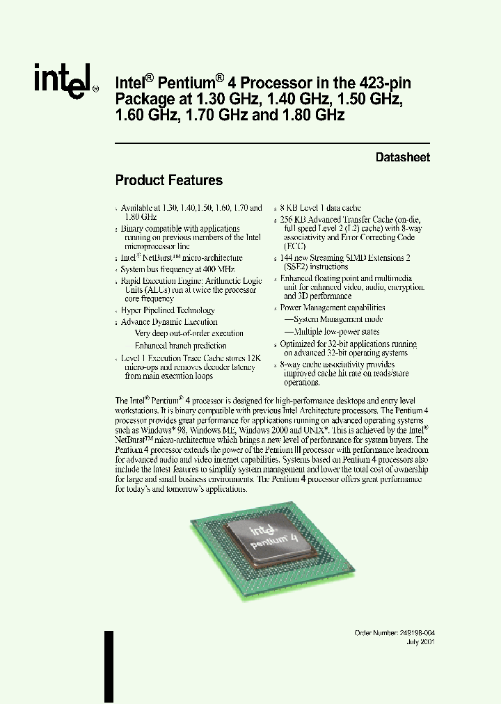 PENTIUM4-PROCESSOR_228640.PDF Datasheet