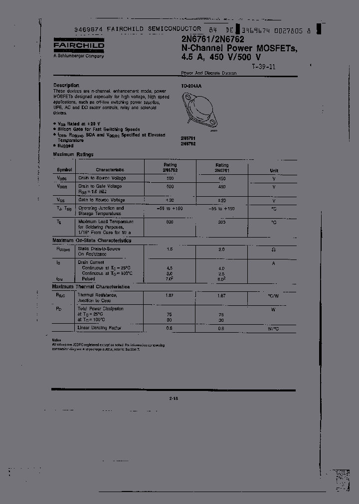 2N6761_229195.PDF Datasheet