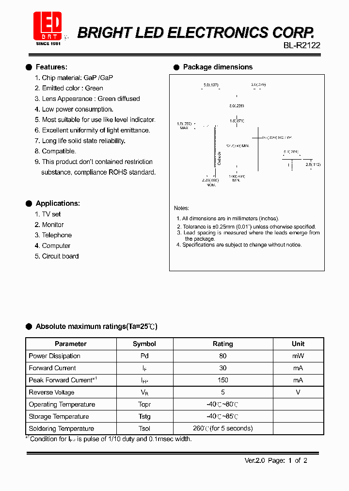 BL-R2122_410053.PDF Datasheet