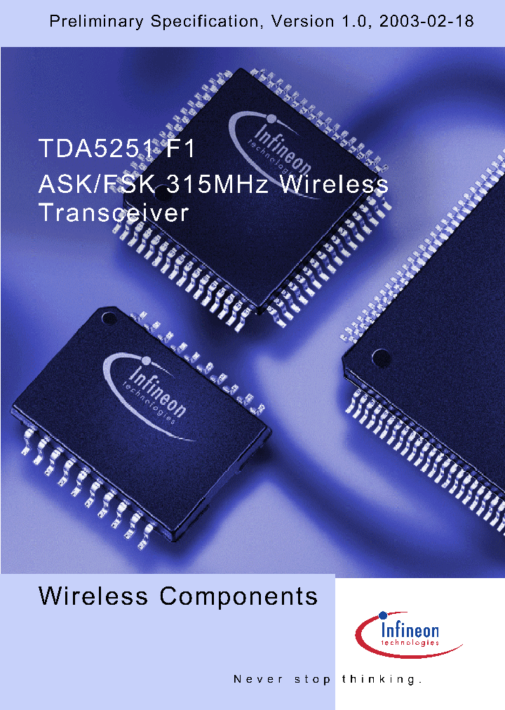 TDA5251F1_599543.PDF Datasheet