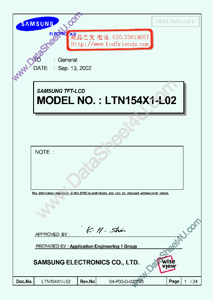 LTN154X1-L02_418426.PDF Datasheet