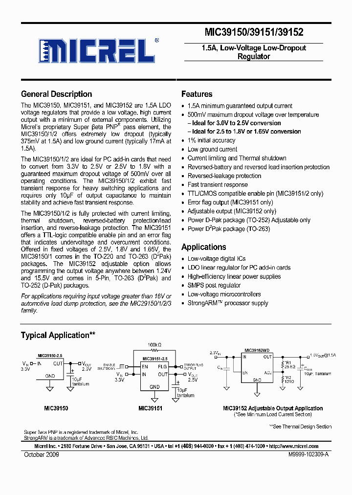 MIC39150-18WT_938962.PDF Datasheet