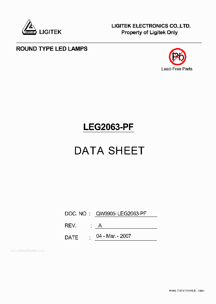 LEG2063-PF_541538.PDF Datasheet