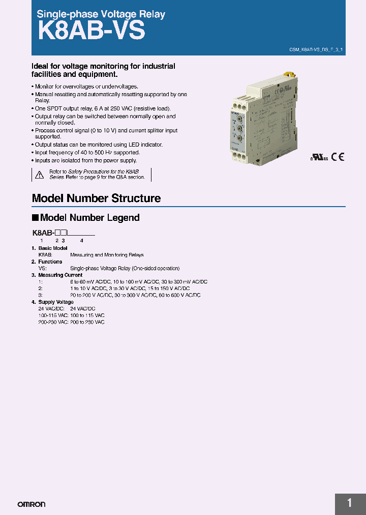 K8AB-VS1_996172.PDF Datasheet