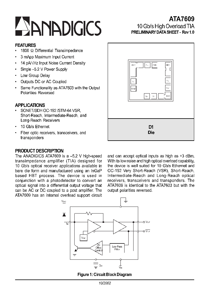 ATA7609_1108479.PDF Datasheet