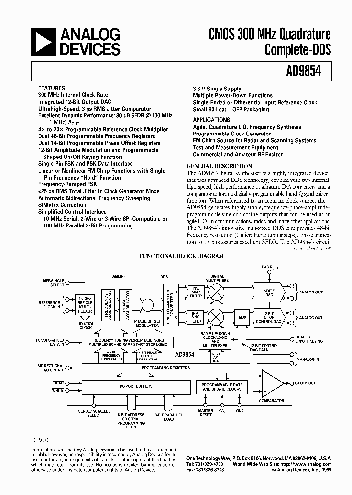 AD9854PCB_719701.PDF Datasheet