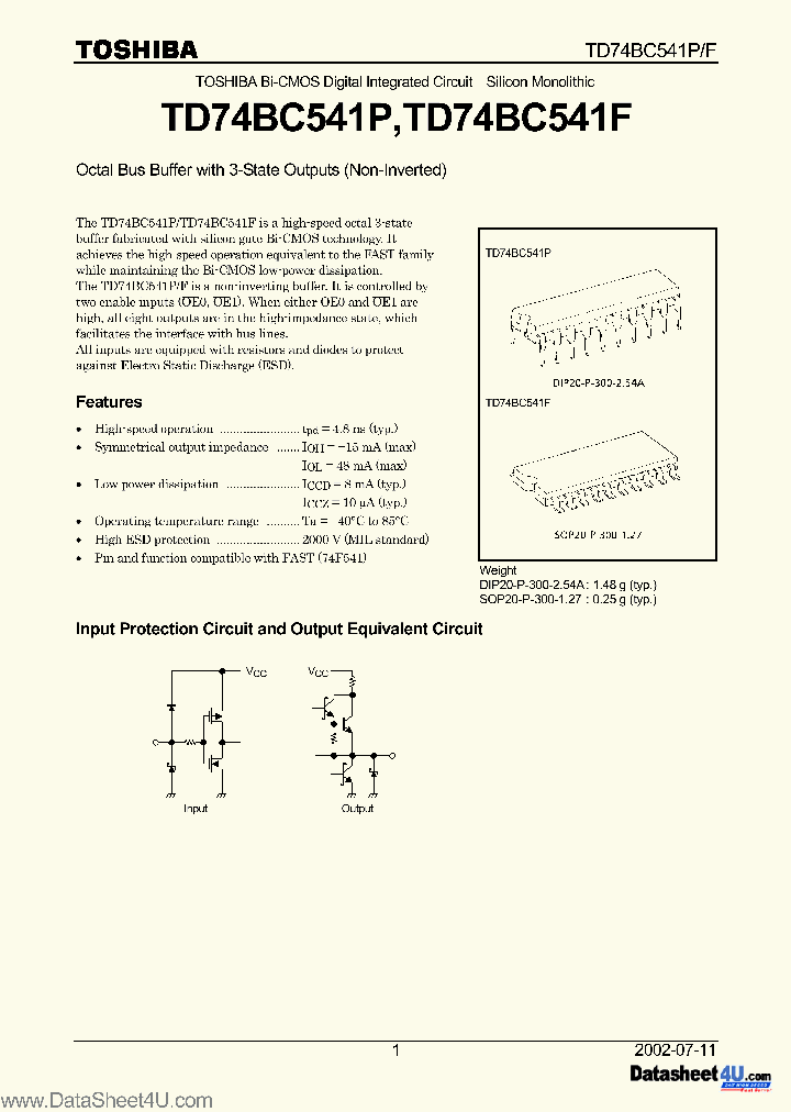 TD74BC541_873491.PDF Datasheet