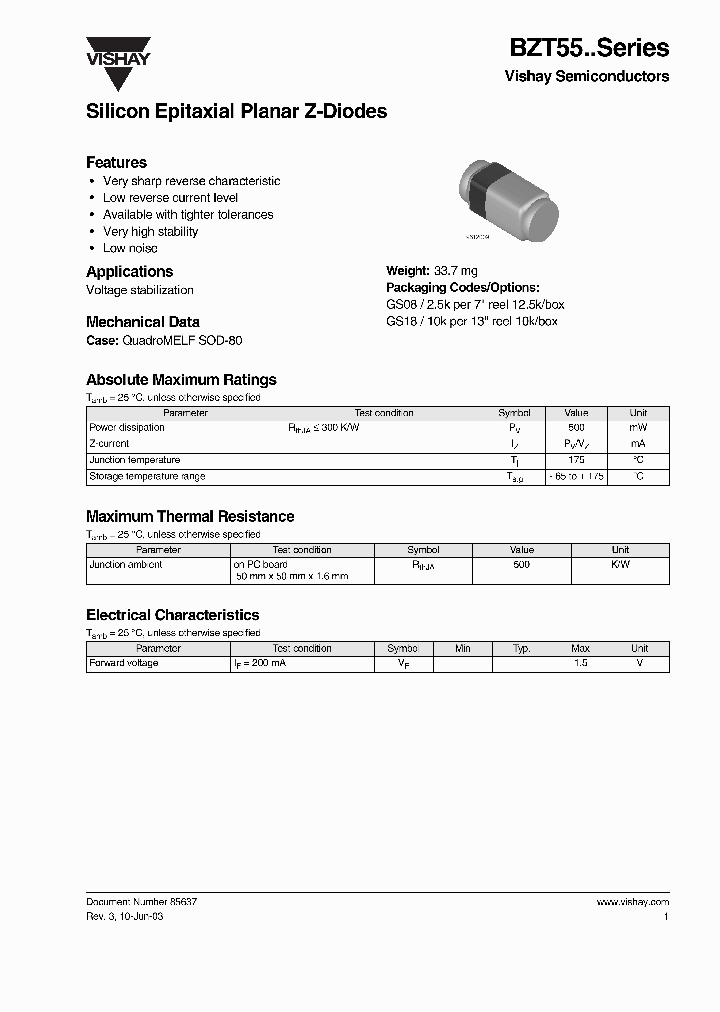 BZT55SERIES_1232717.PDF Datasheet