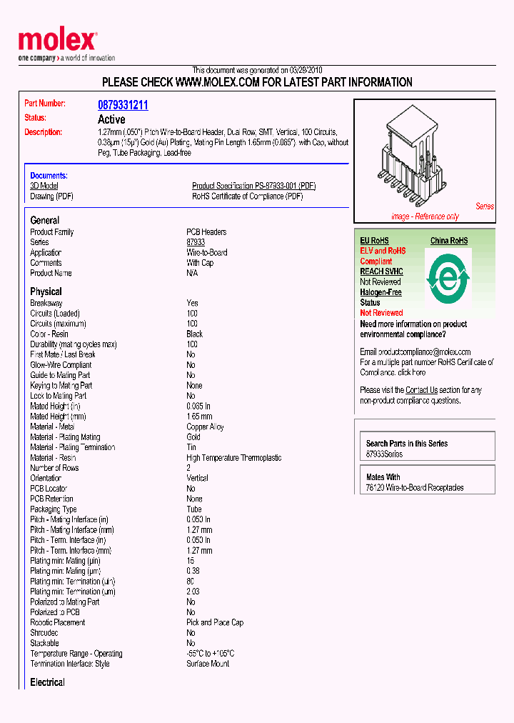 87933-1211_1301934.PDF Datasheet