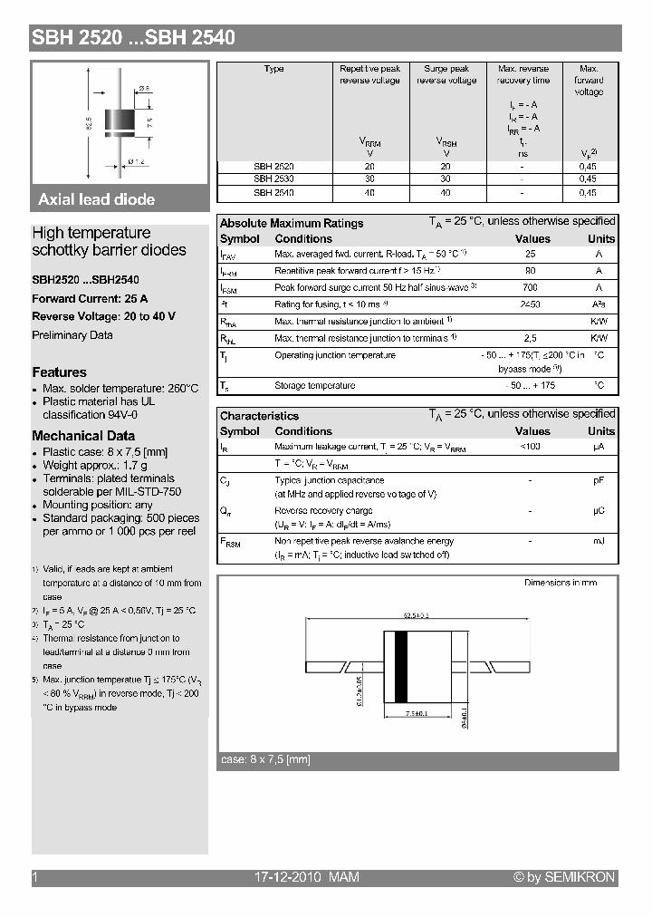 SBH2540_1362538.PDF Datasheet