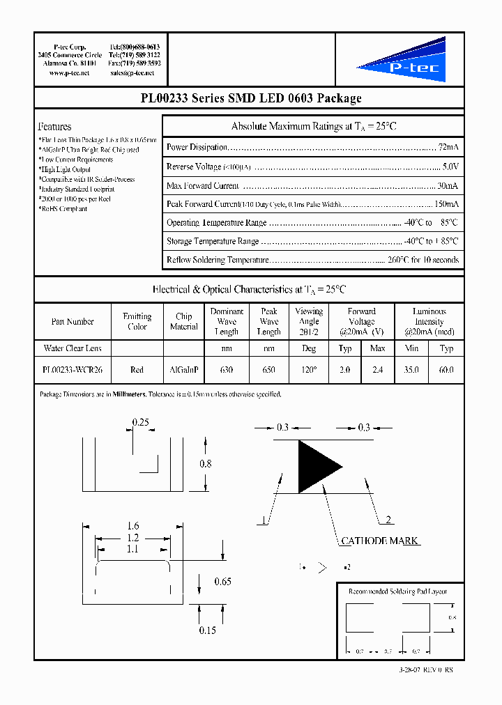 PL00233-WCR26_1454861.PDF Datasheet