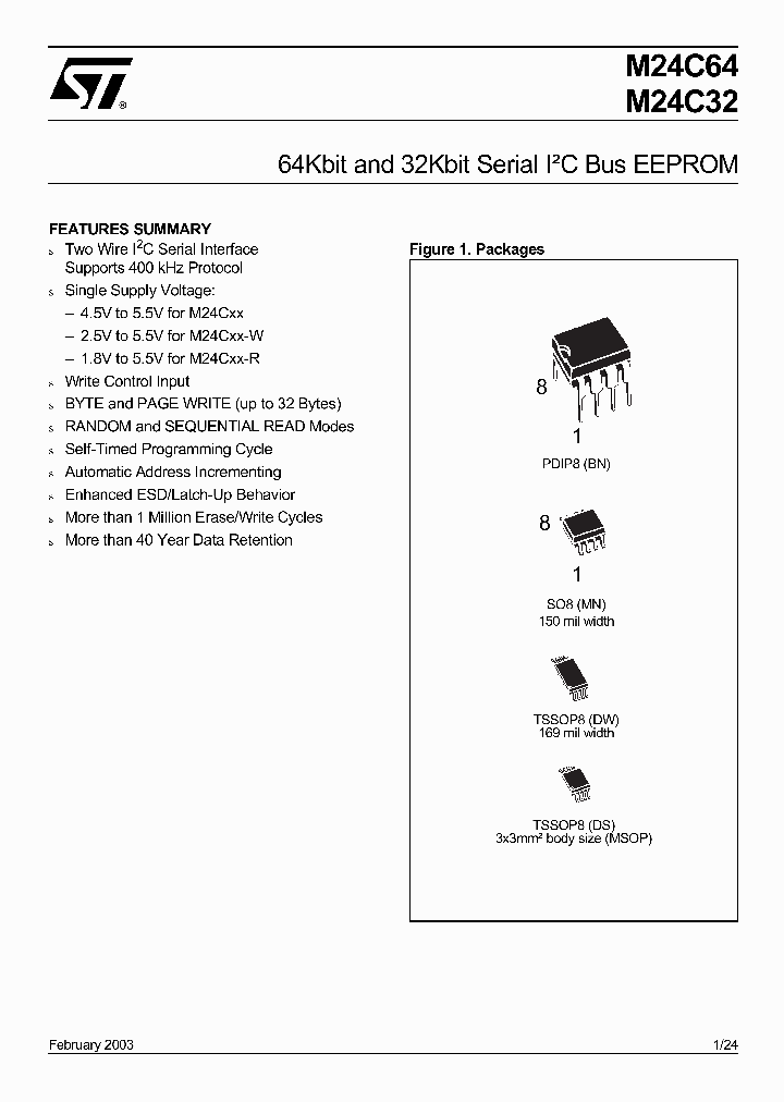 M24C32-R_1495261.PDF Datasheet