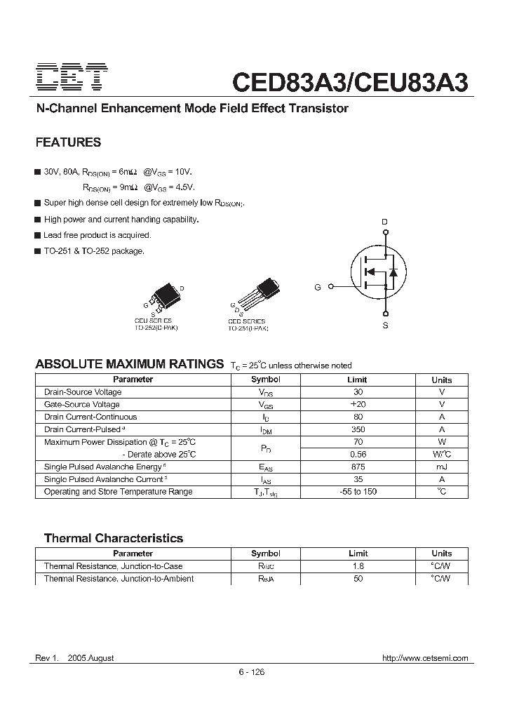 CEU83A3_1516441.PDF Datasheet