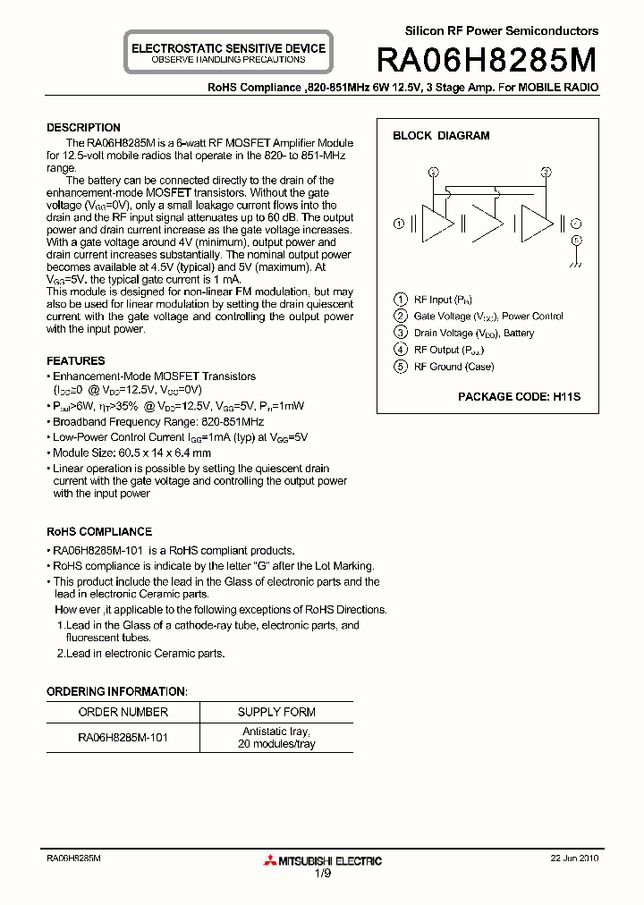 RA06H8285M_1565188.PDF Datasheet