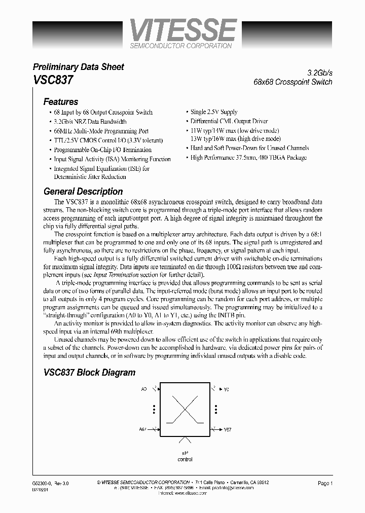 VSC837_988960.PDF Datasheet