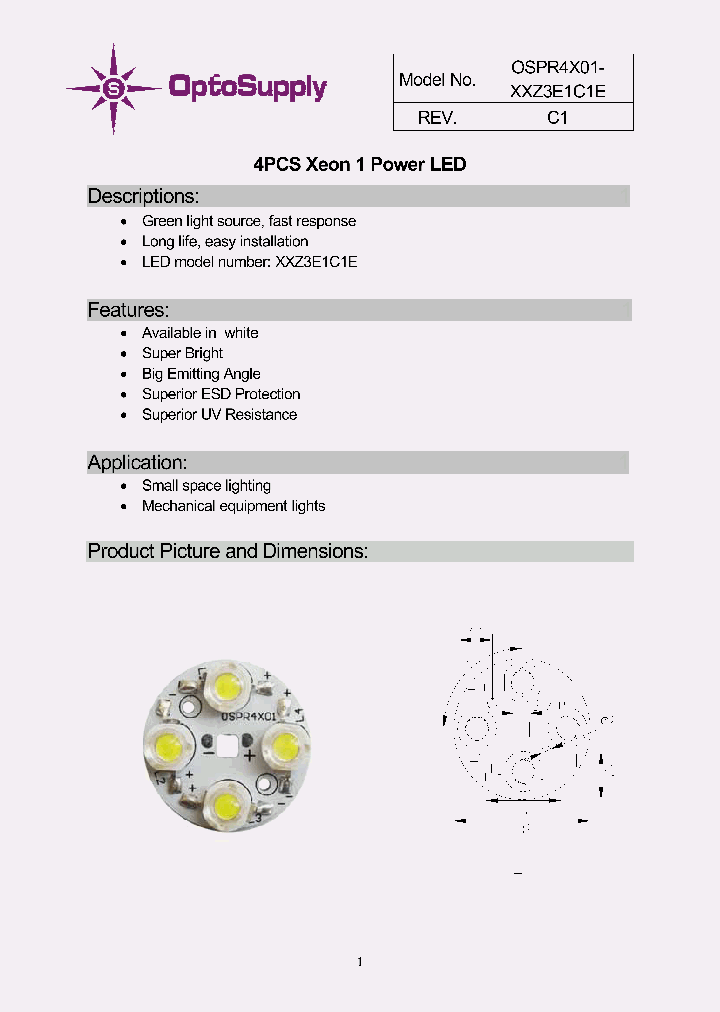 OSPR4X01-W4Z3E1C1E_1632677.PDF Datasheet