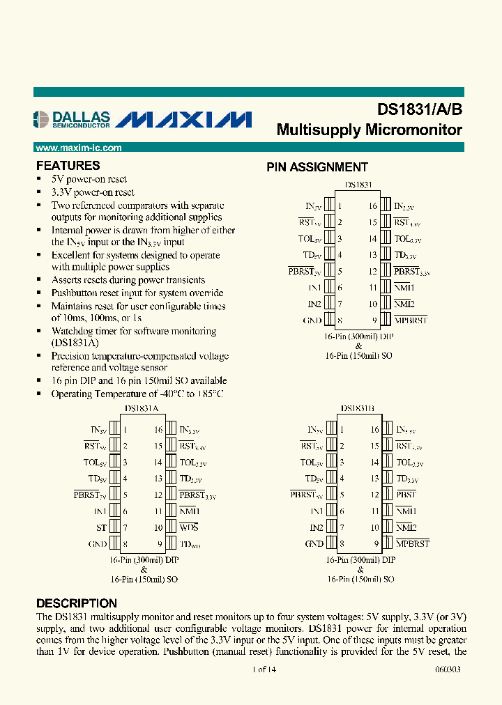 DS1831BS_1076811.PDF Datasheet