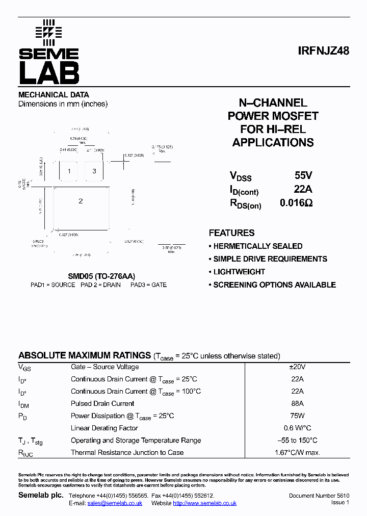 IRFNJZ48_1684062.PDF Datasheet