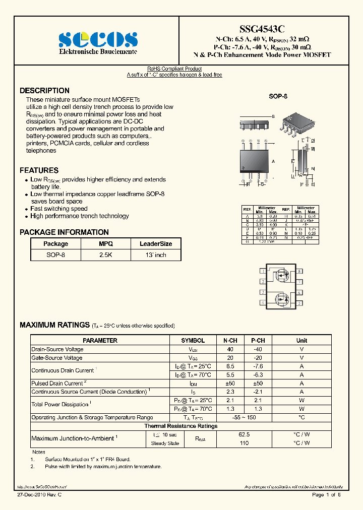 SSG4543C_1684994.PDF Datasheet