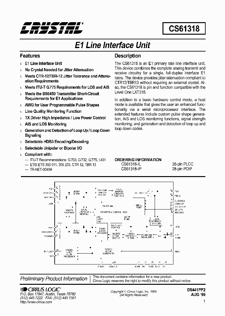 CS61318-IL_1185215.PDF Datasheet