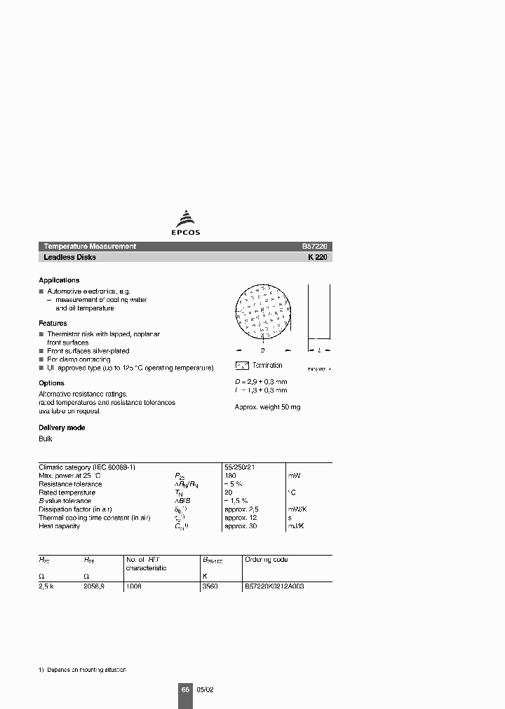 B57220_1358795.PDF Datasheet