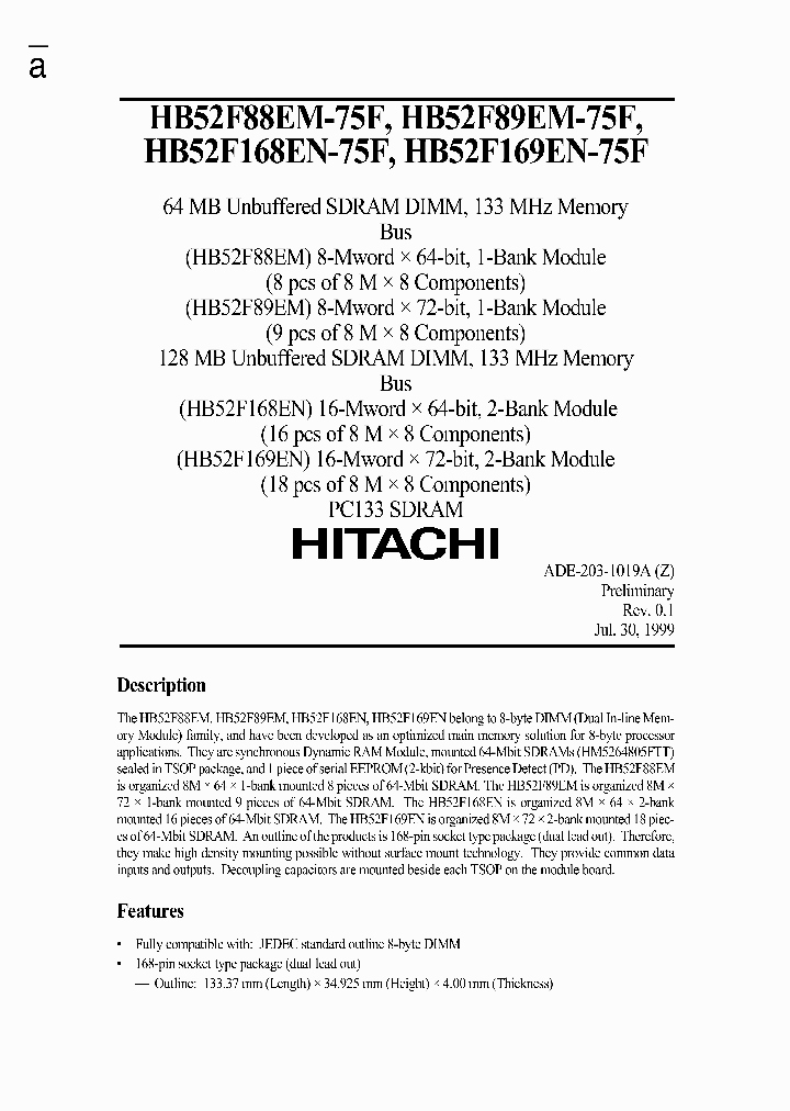 HB52F88EM_1373970.PDF Datasheet